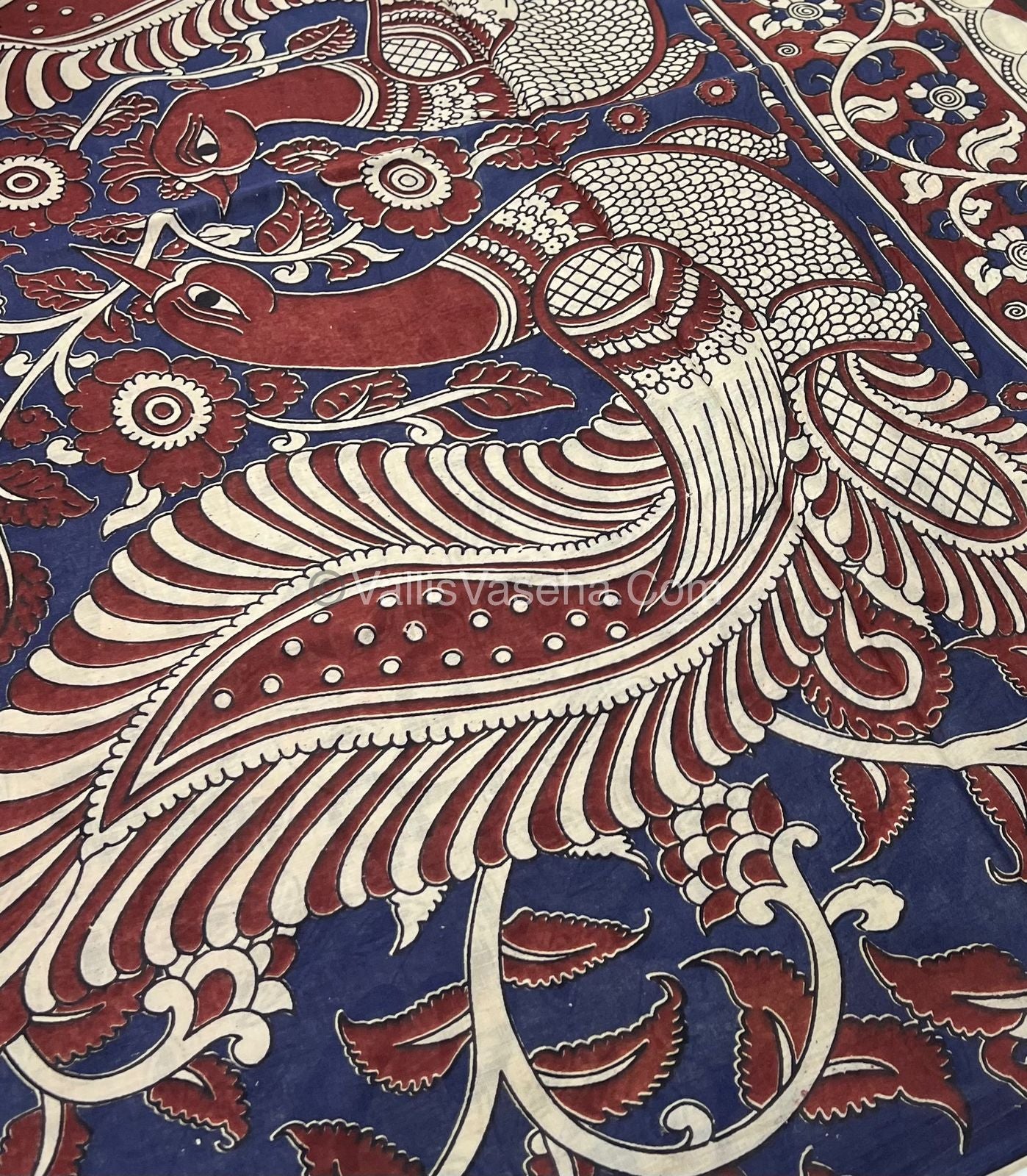 Pure Kalamkari Cotton Saree - VVPKC002