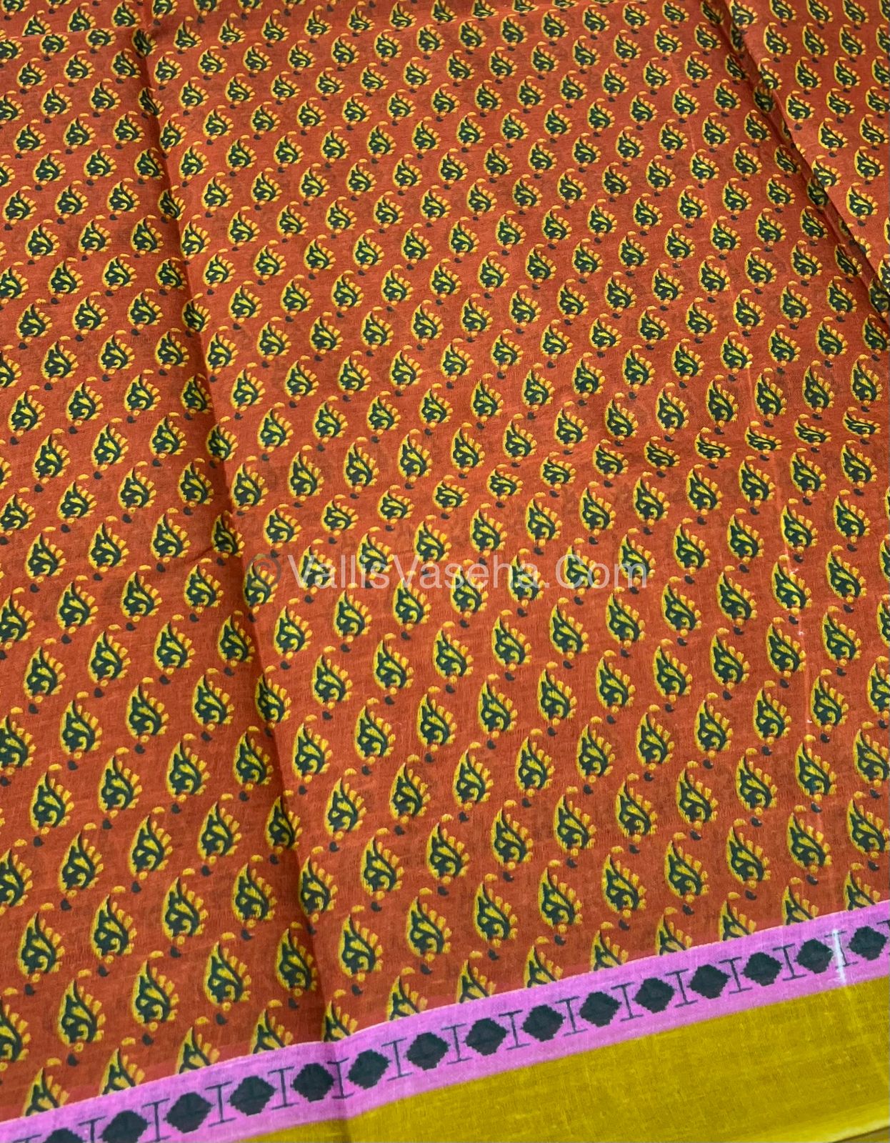 Pure Cotton Voile Saree | VVPVS001