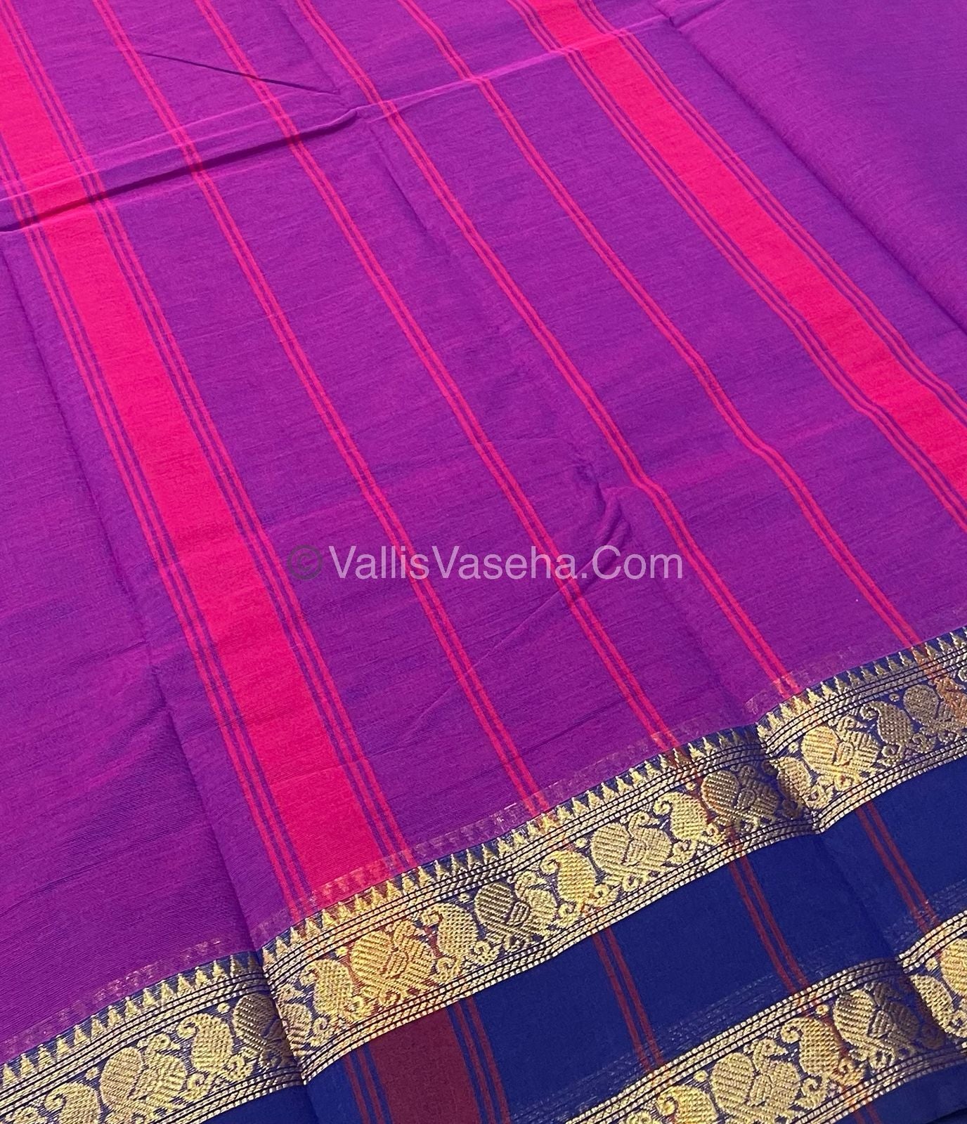 Kanchi Cotton Saree - VVKCS010