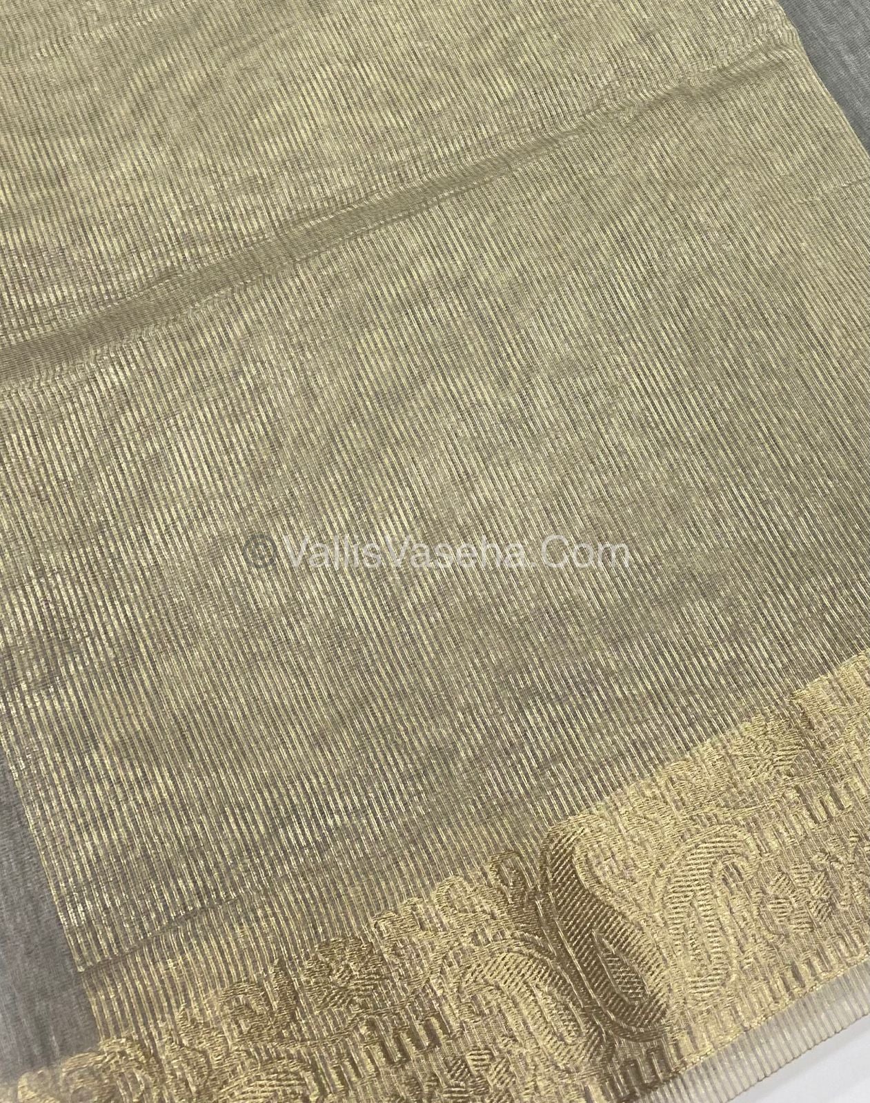 Chanderi Mixed Cotton Saree - VVCMC001