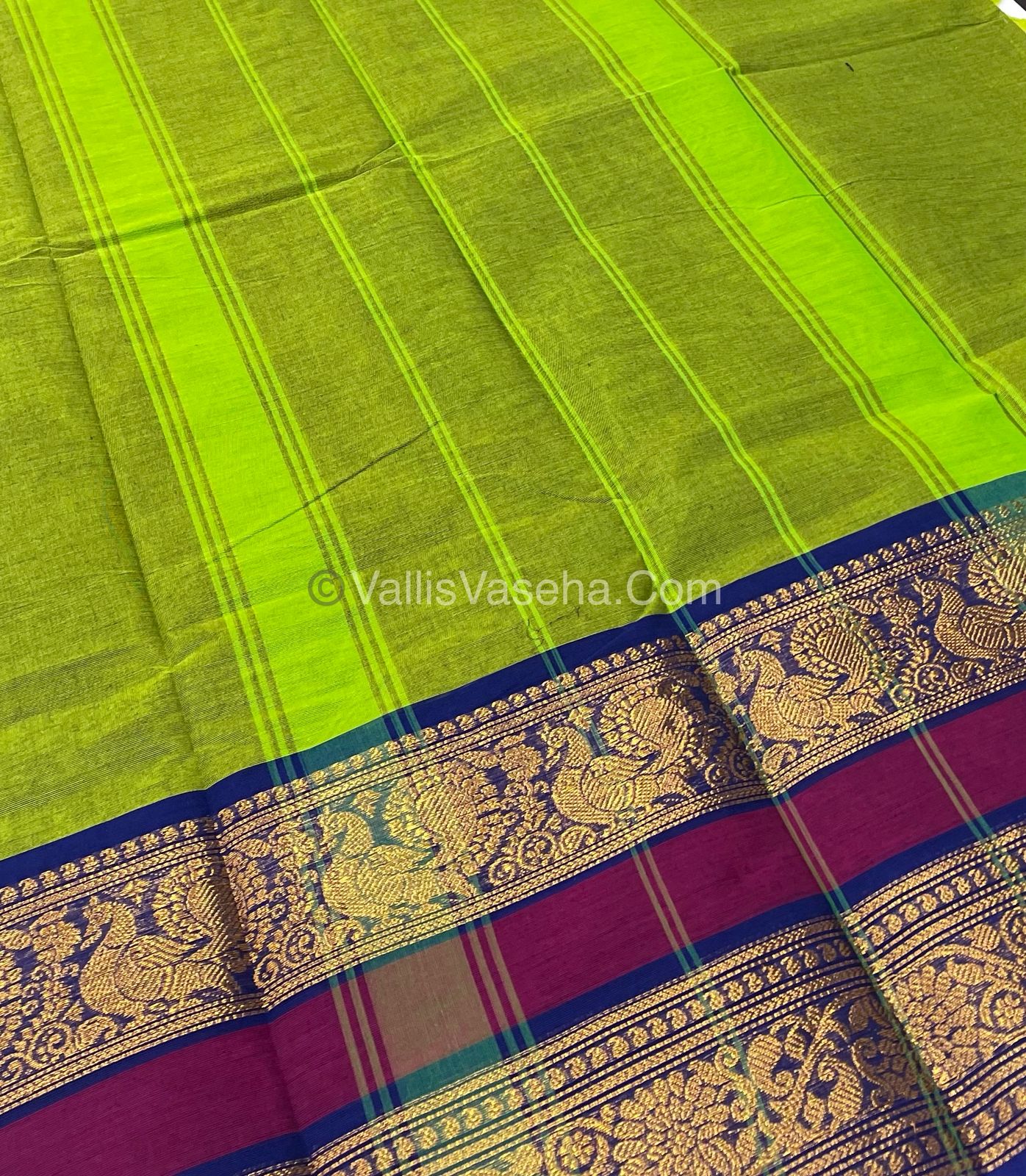 Kanchi Cotton Saree - VVKCS010