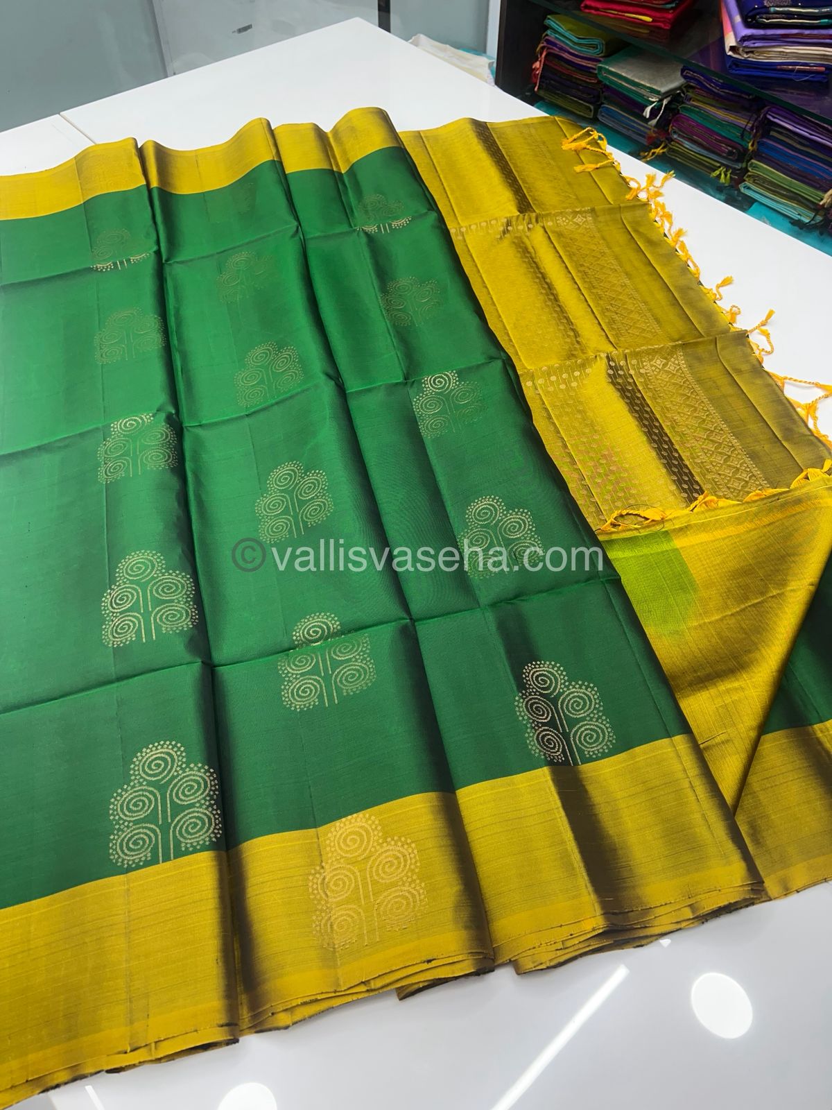 Half Mix - Pure Soft Silk Saree - VVPSS030