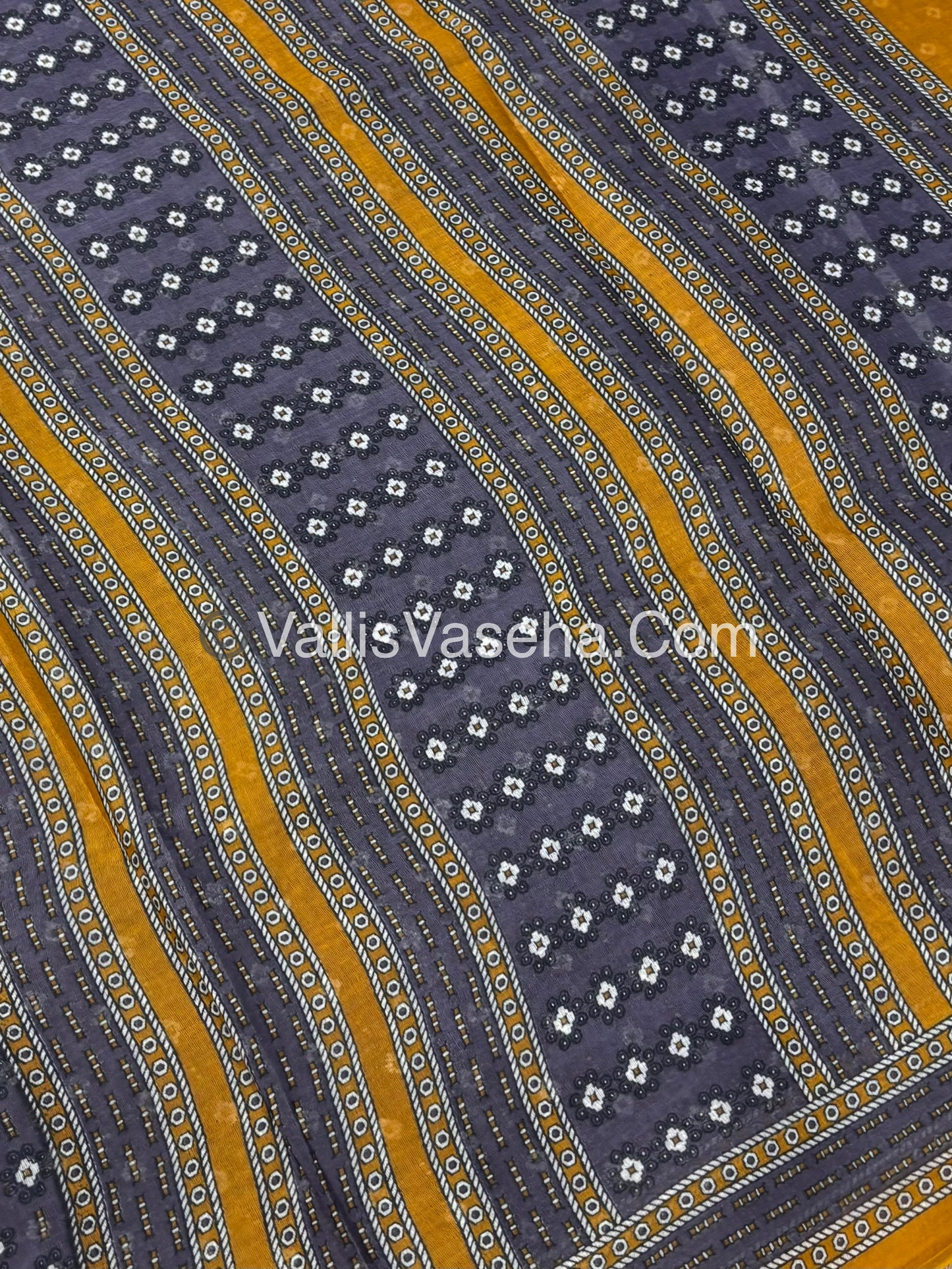 Pure Cotton Voile Saree | VVPVC003