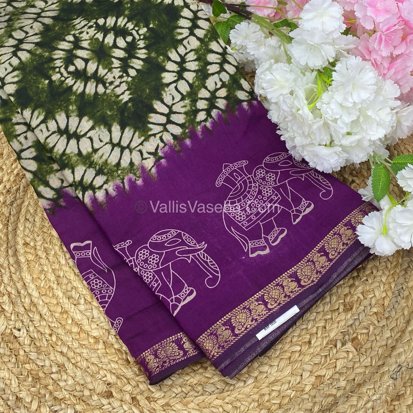 Mangalgiri Silk - Shibori Prints - VVMS002