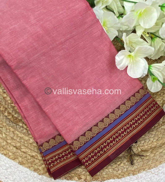Narayanapet Mercerised Cotton Saree - VVNMC001