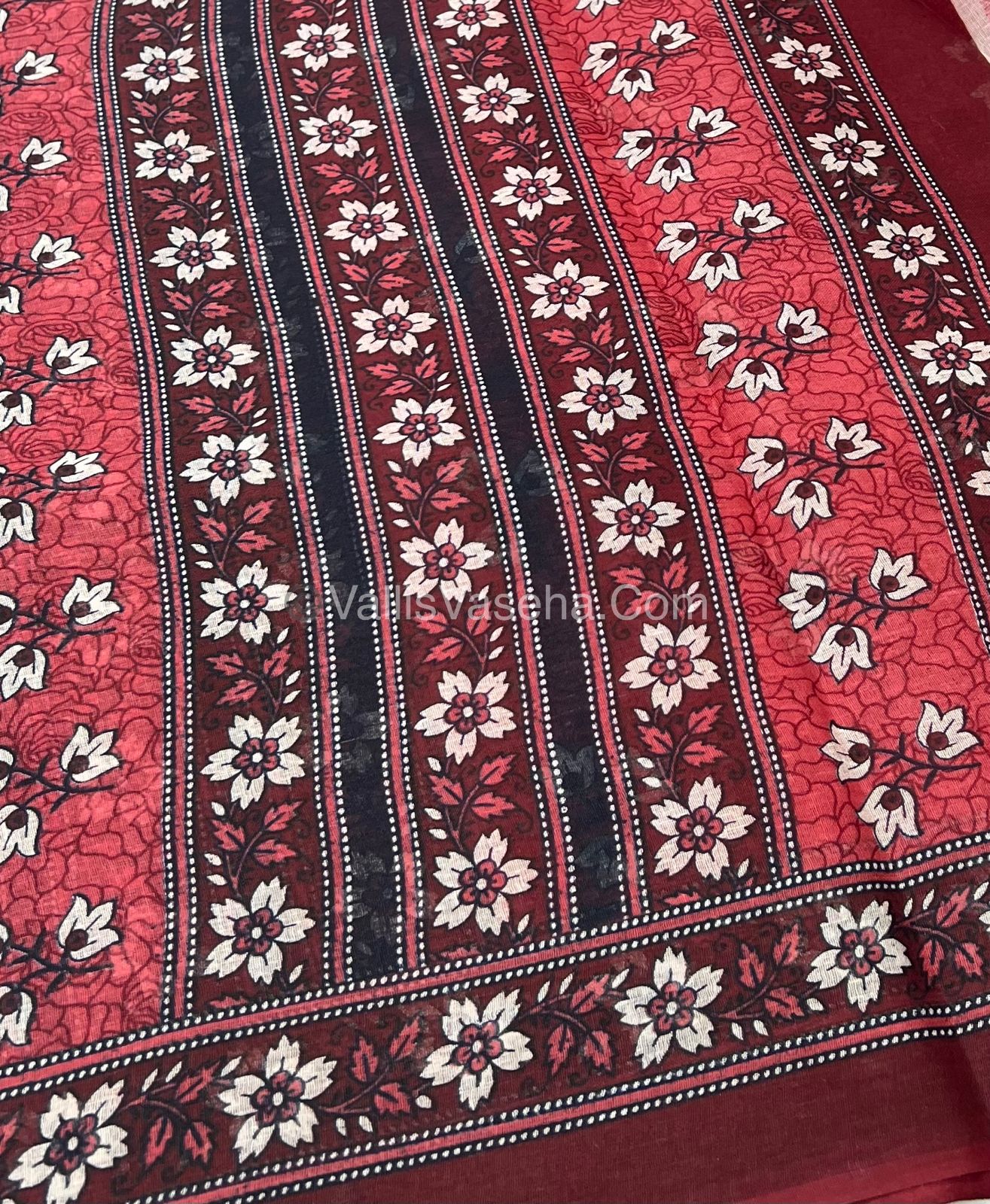 Pure Cotton Voile Saree | VVPVS001