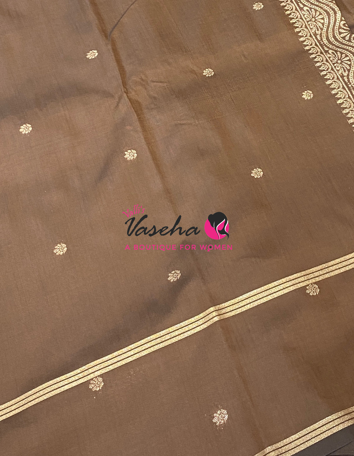 Semi Soft Silk - Coffee Brown Shade - VVSSS043