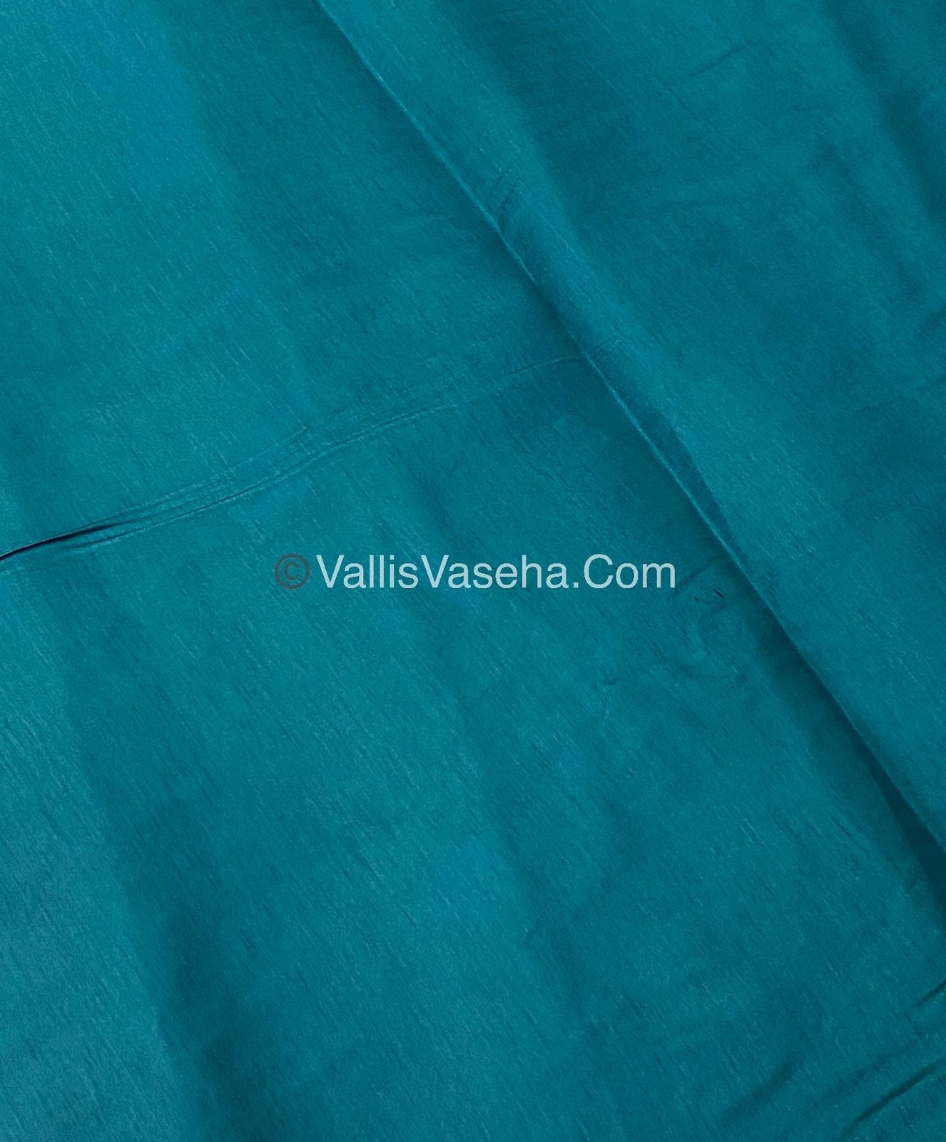 Butter Silk - Onion Pink & peacock Blue Combo - VVBS002