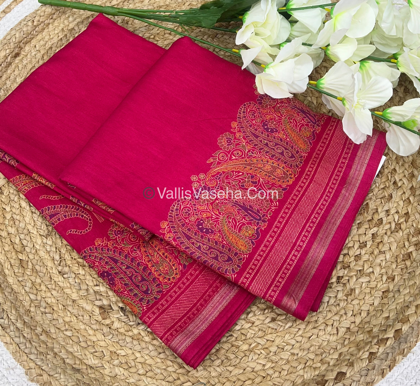 Casual Wear - Fancy Mixed Cotton - Pink Shade - VVFMC001