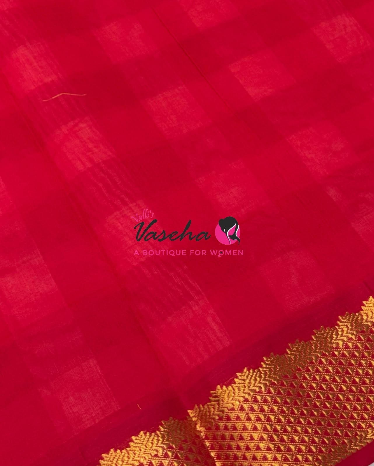 Semi Silk Cotton Saree | Pazhum Pazhamum Checks Design |VVSSC011
