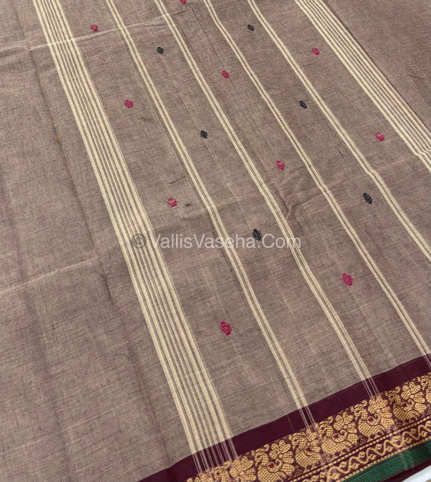 Kanchi Cotton Saree - VVKCS017