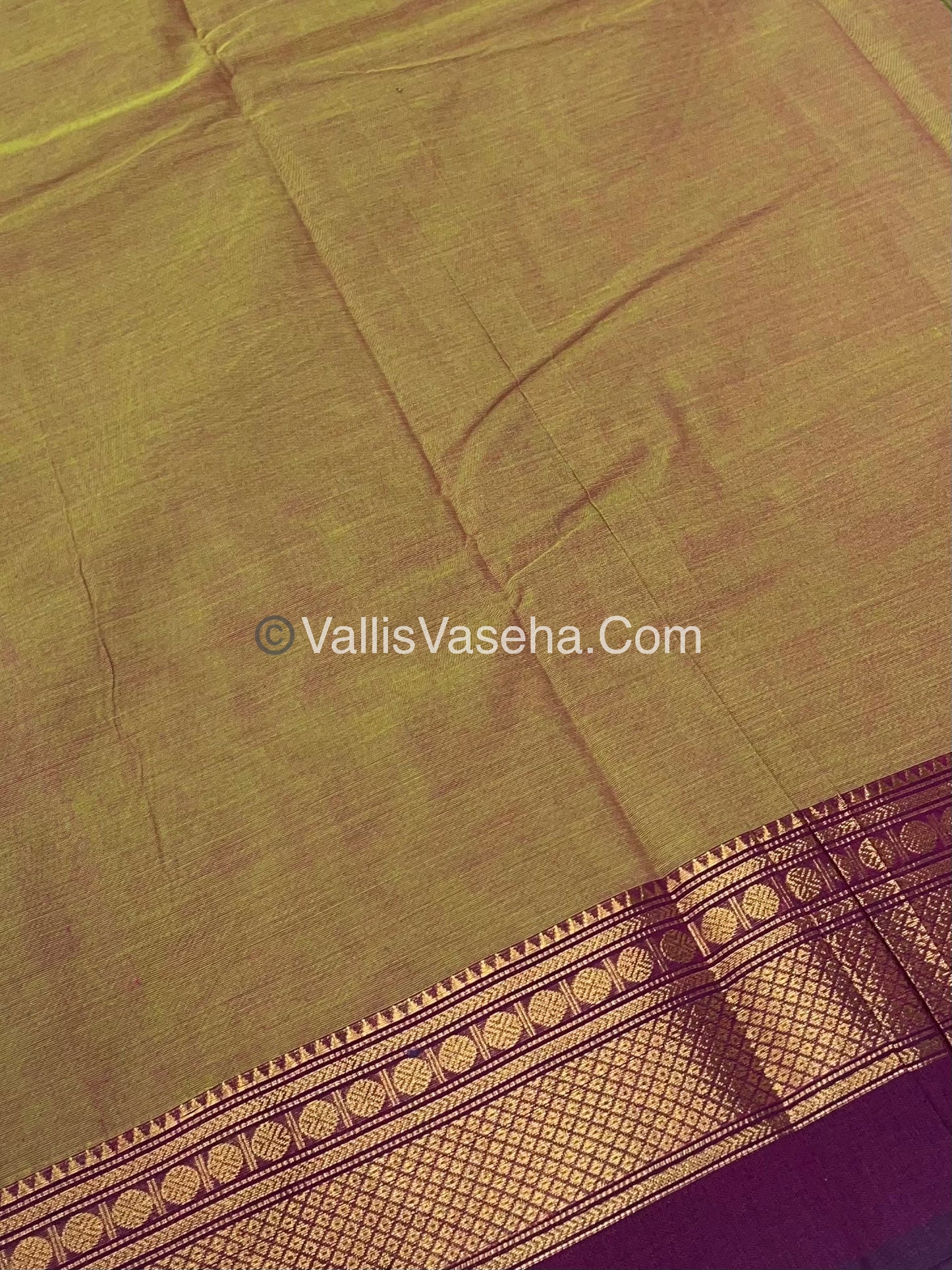 10 Yards - Kanchi Cotton Saree - VVKC901