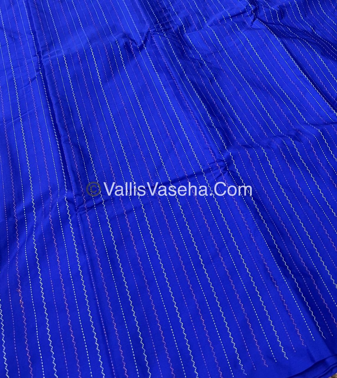 Semi Silk Saree - Aarani Pattu Style - VVSSS005