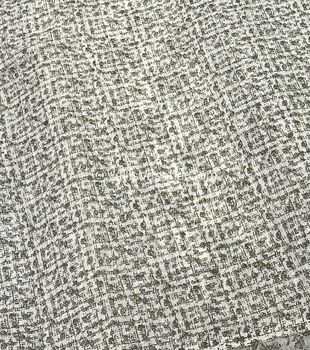 Jute Mixed Cotton Saree | VVJCS001