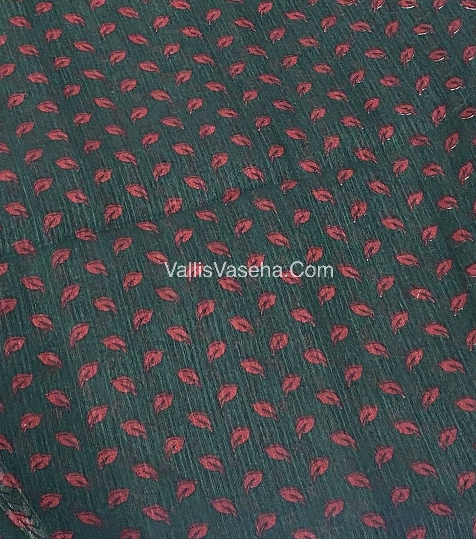 Jute Mixed Cotton Saree | VVJCS001
