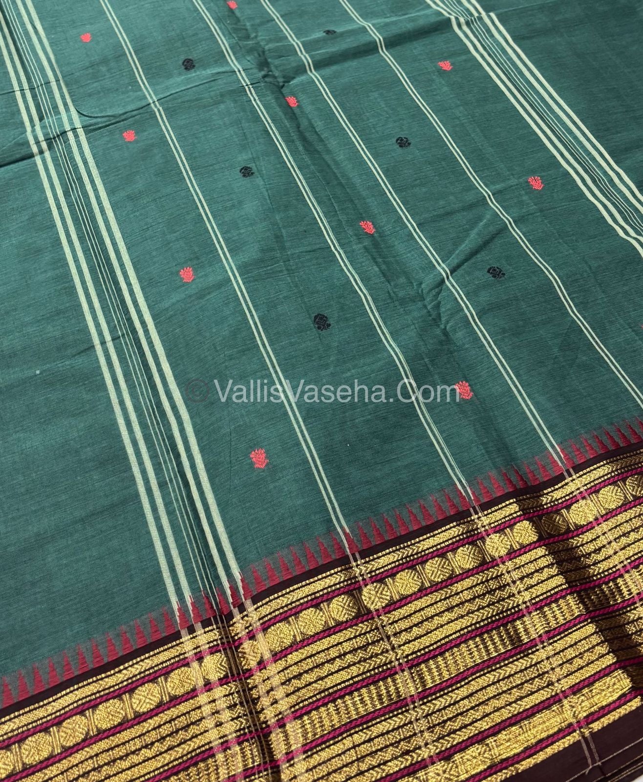 Kanchi Cotton Saree - VVKCS017
