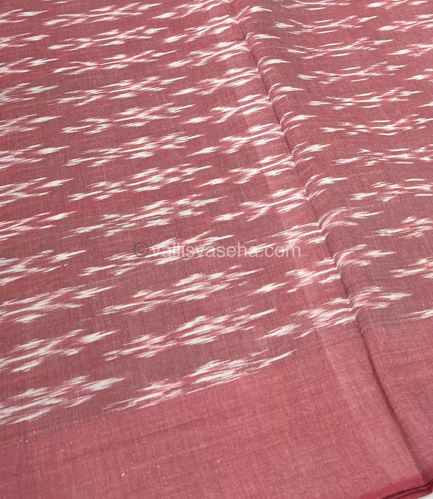 Ikkat Mercerised Cotton Saree - VVIKS001