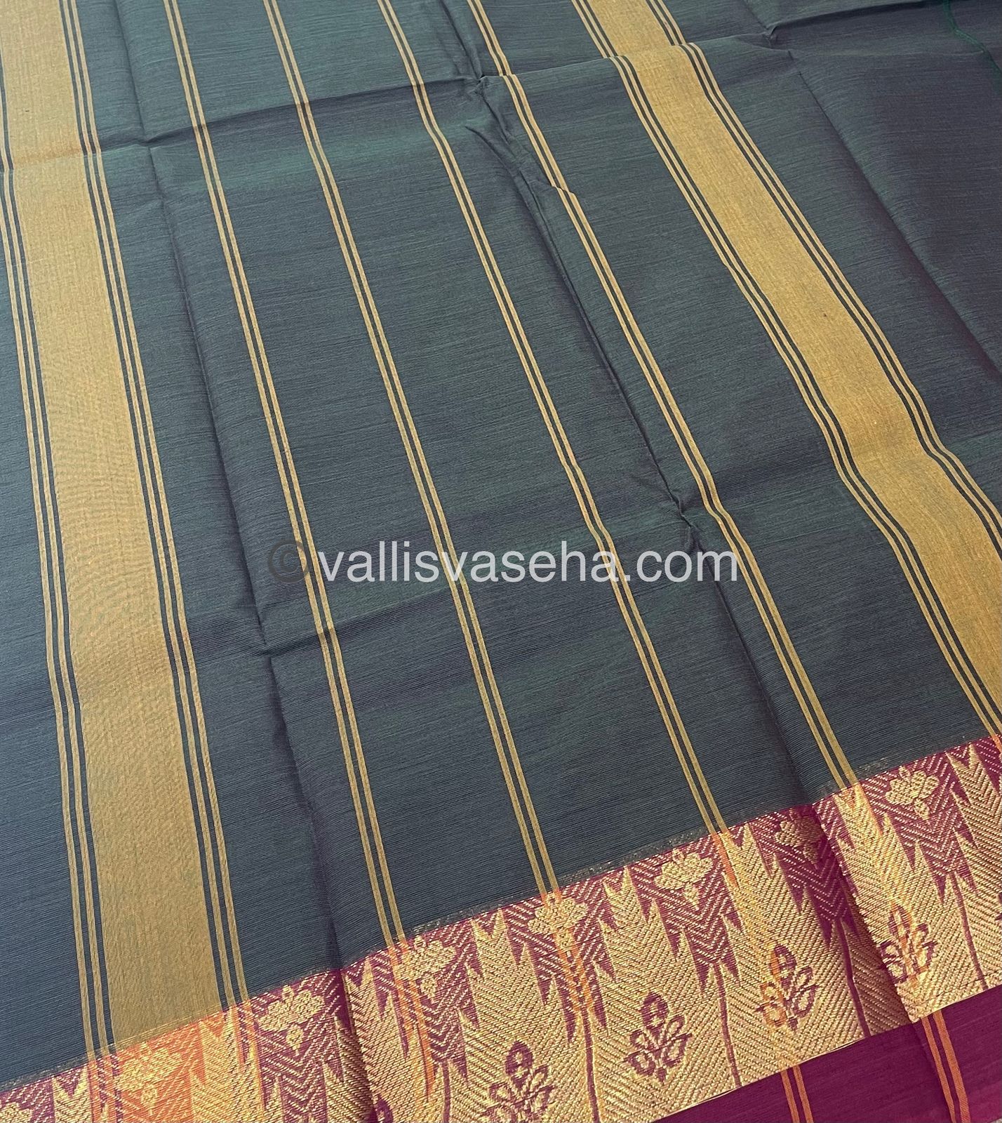 Kanchi Cotton Saree - VVKCS007