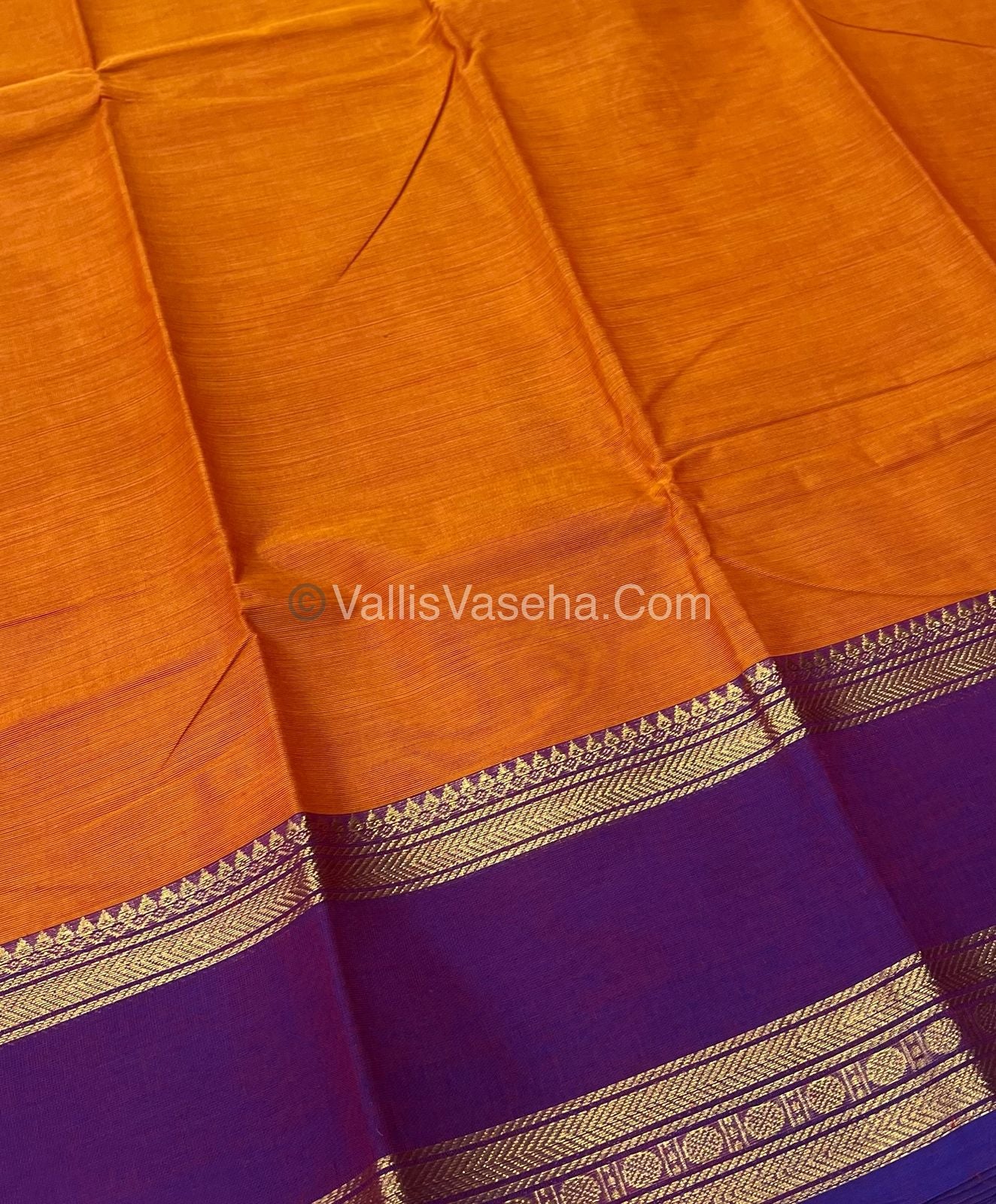 Kanchi Cotton Saree - VVKCS007