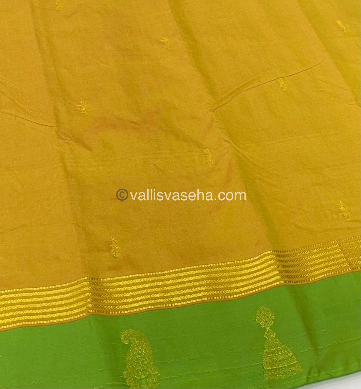 Semi Silk Saree - Kanchi Pattu Style - VVSSS004