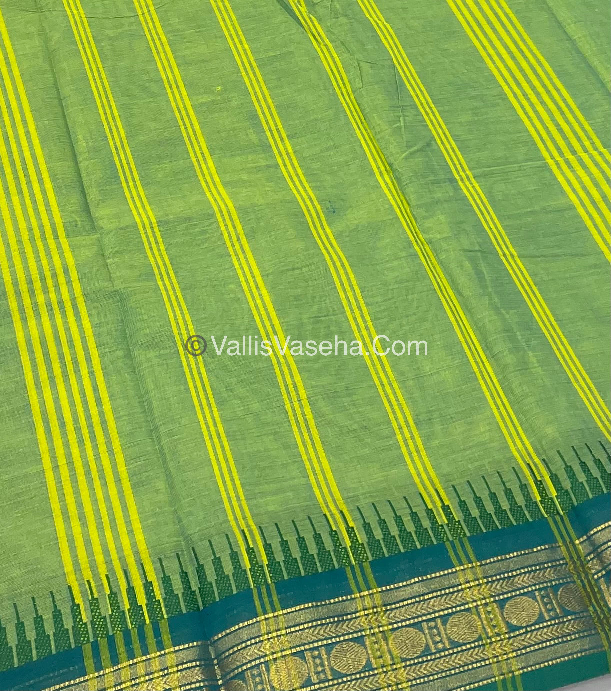 Kanchi Cotton Saree - VVKCS008