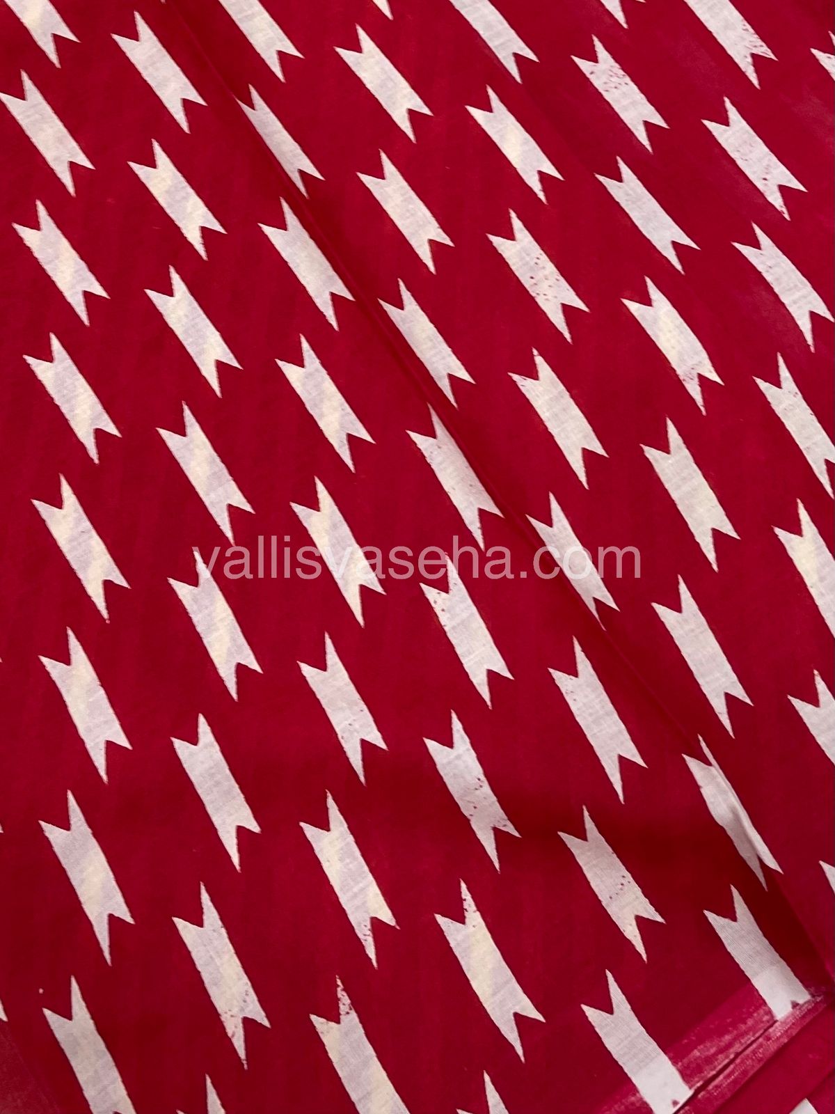 Pure Soft Mul Mul Cotton Sarees - Hand Block Prints - VVMMC008