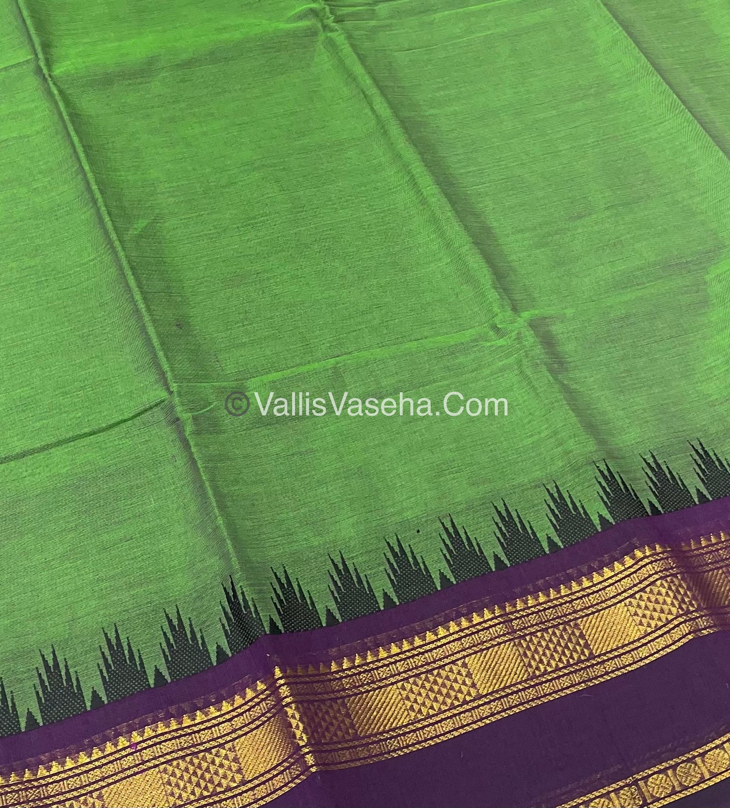 Kanchi Cotton Saree - VVKCS008