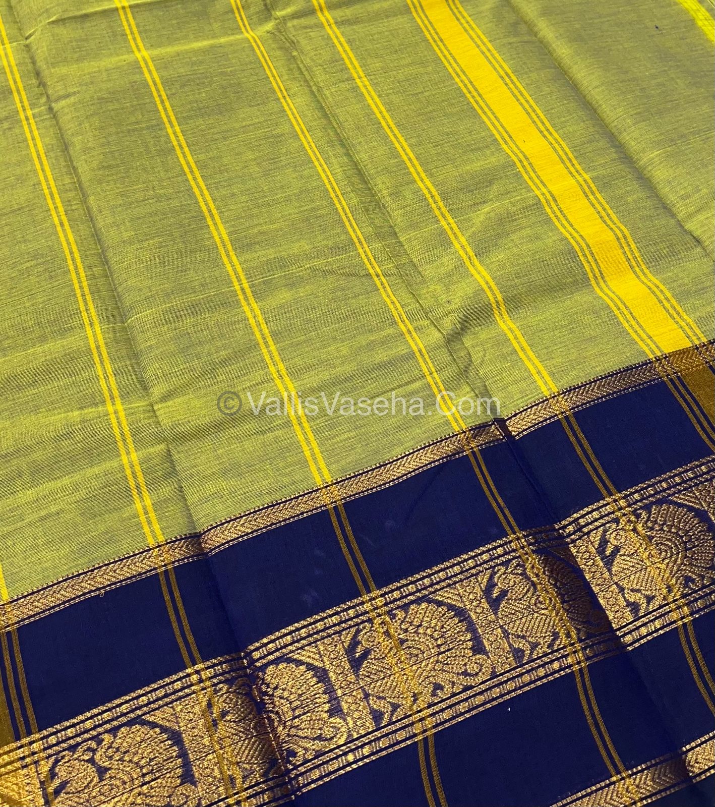 Kanchi Cotton Saree - VVKCS007