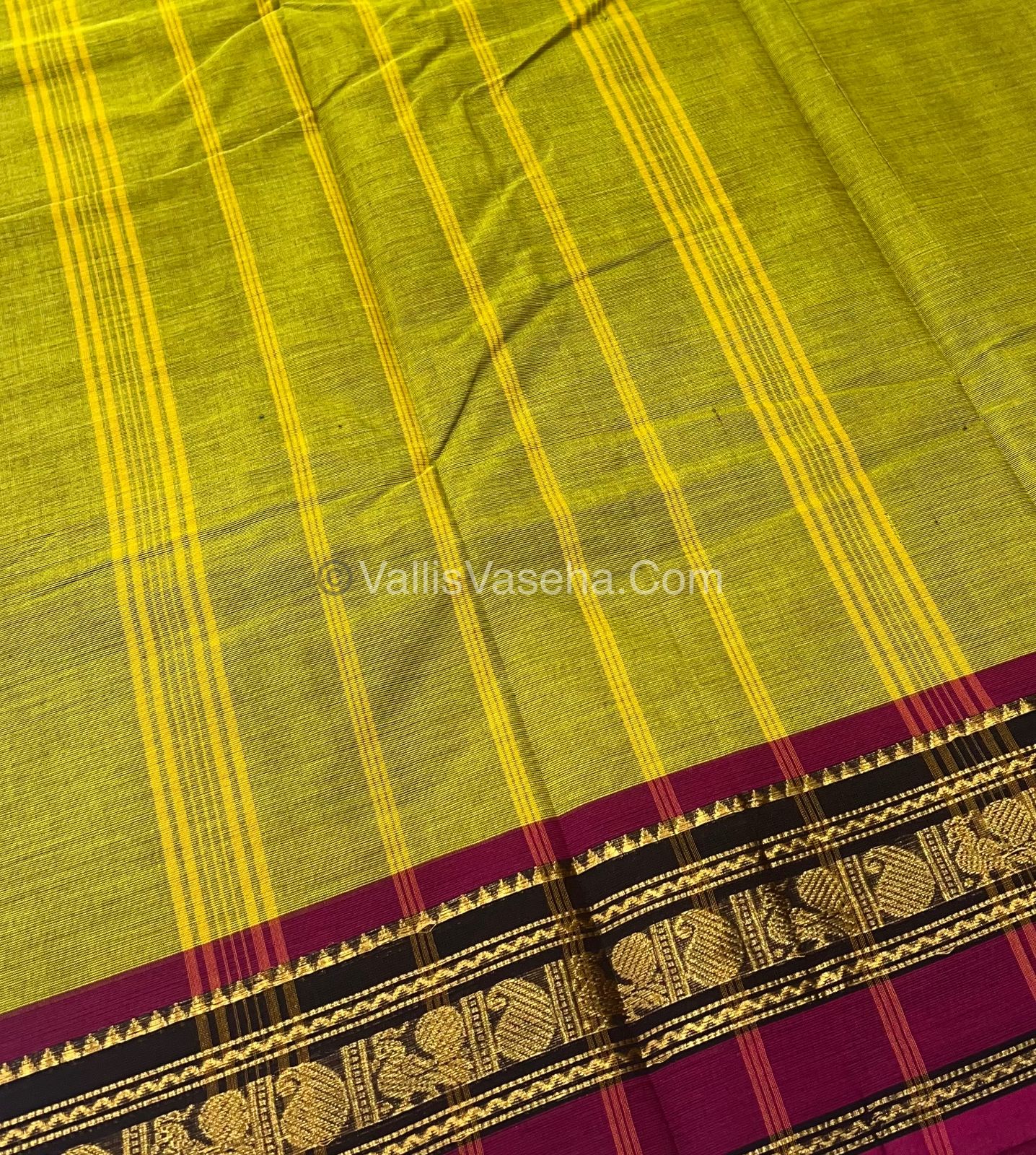 10 Yards - Kanchi Cotton Saree - VVKC901
