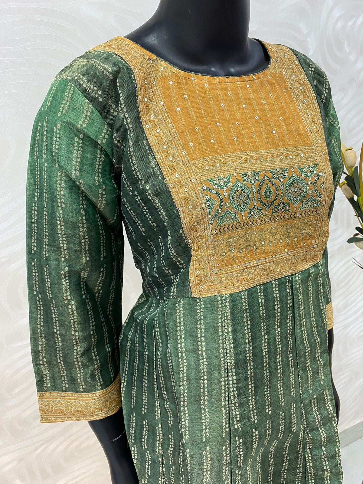 Ready Made - Shimmer Semi Anarkali - Happy Sale - 30% less - VVHS009