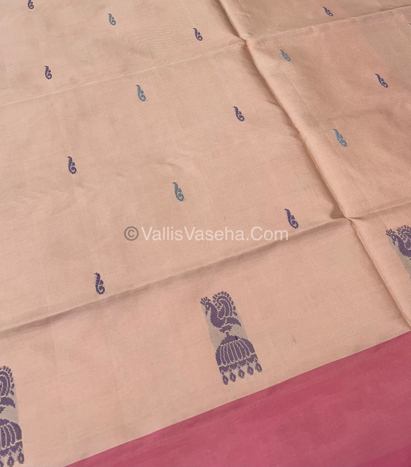 Vazhai Pattu Saree / Banana Pith - With Blouse - VVVPS003