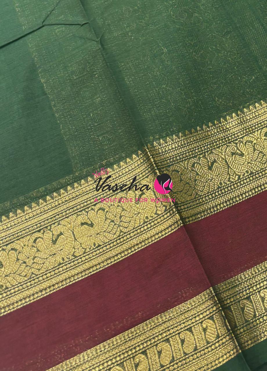 Kanchi Cotton Saree - VVKCS022
