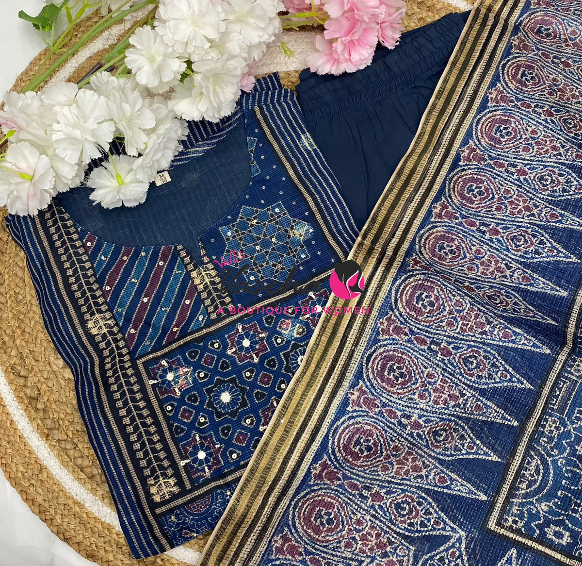 Ready Made - Salwar, Kameez & Duppatta(3pc) - Printed - VVRBS008