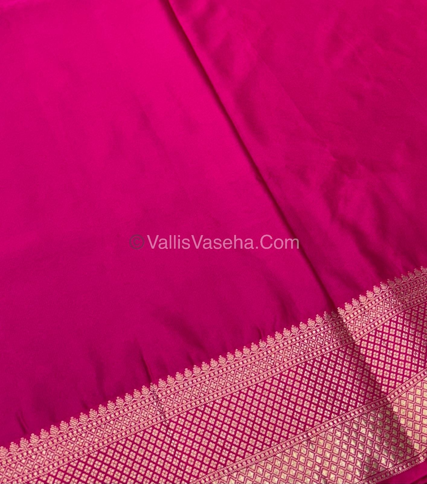 Premium Viscose Saree - Blue & Pink Shade - VVPV001