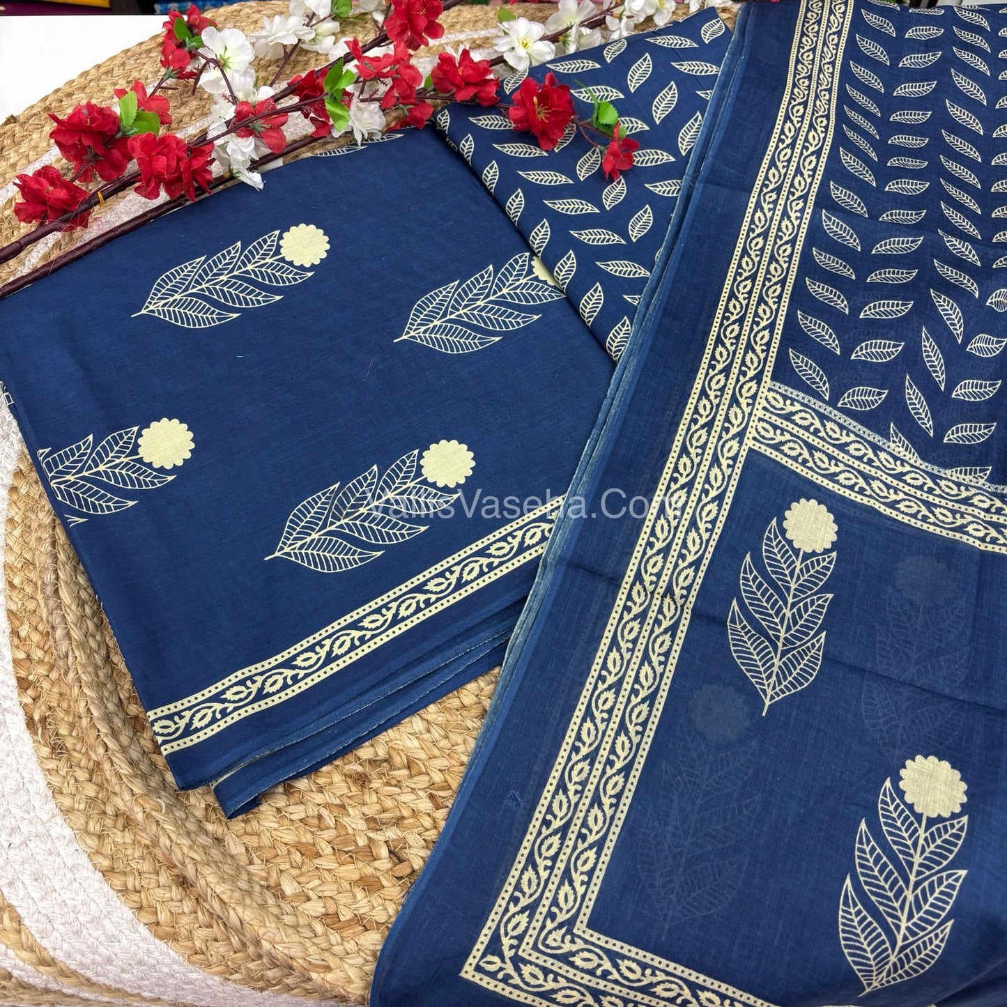 Pure Mul Mul Cotton | Unstitched Material | VVUSM019