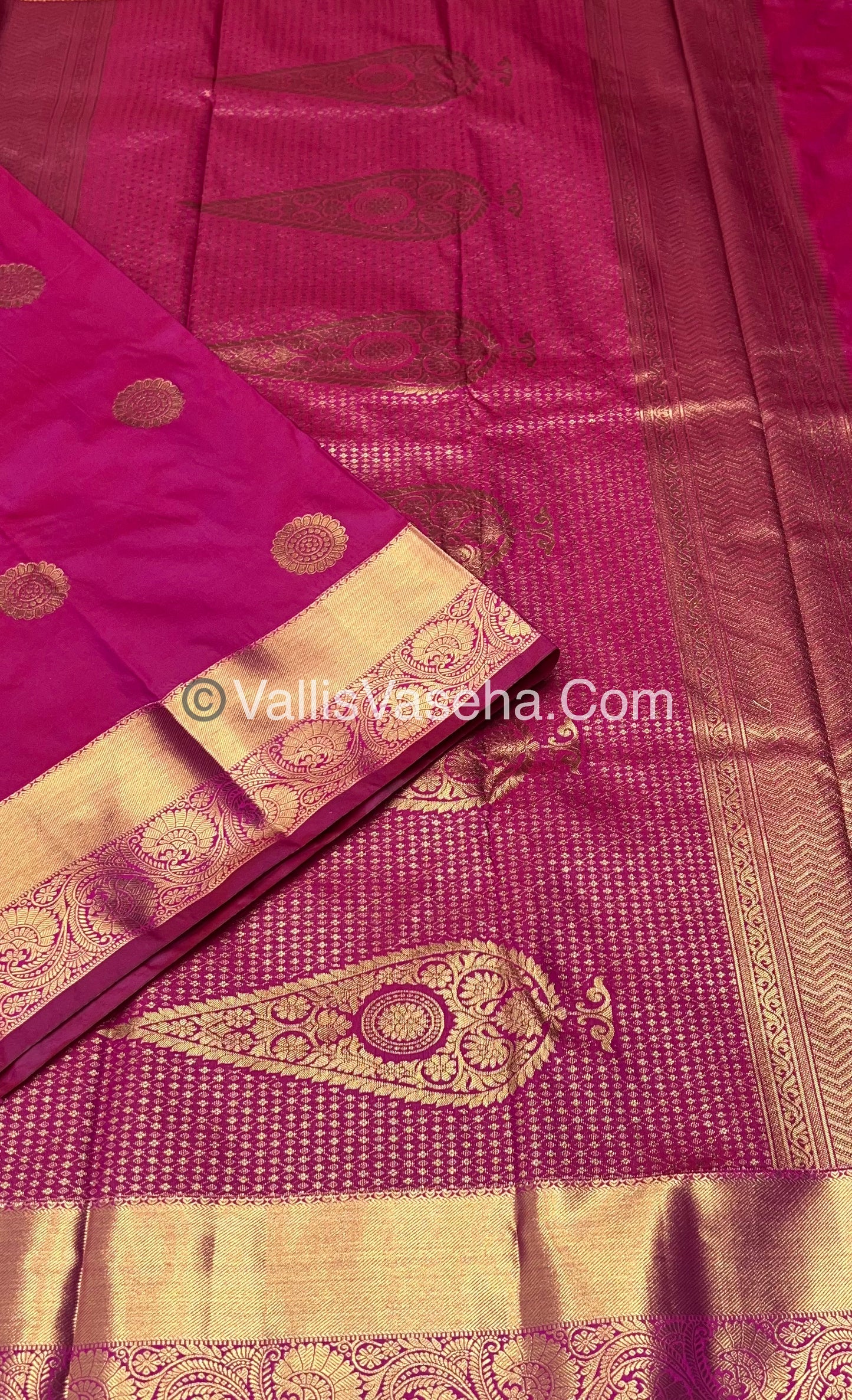 Semi Kanchipuram Soft Silk - VVSSS009