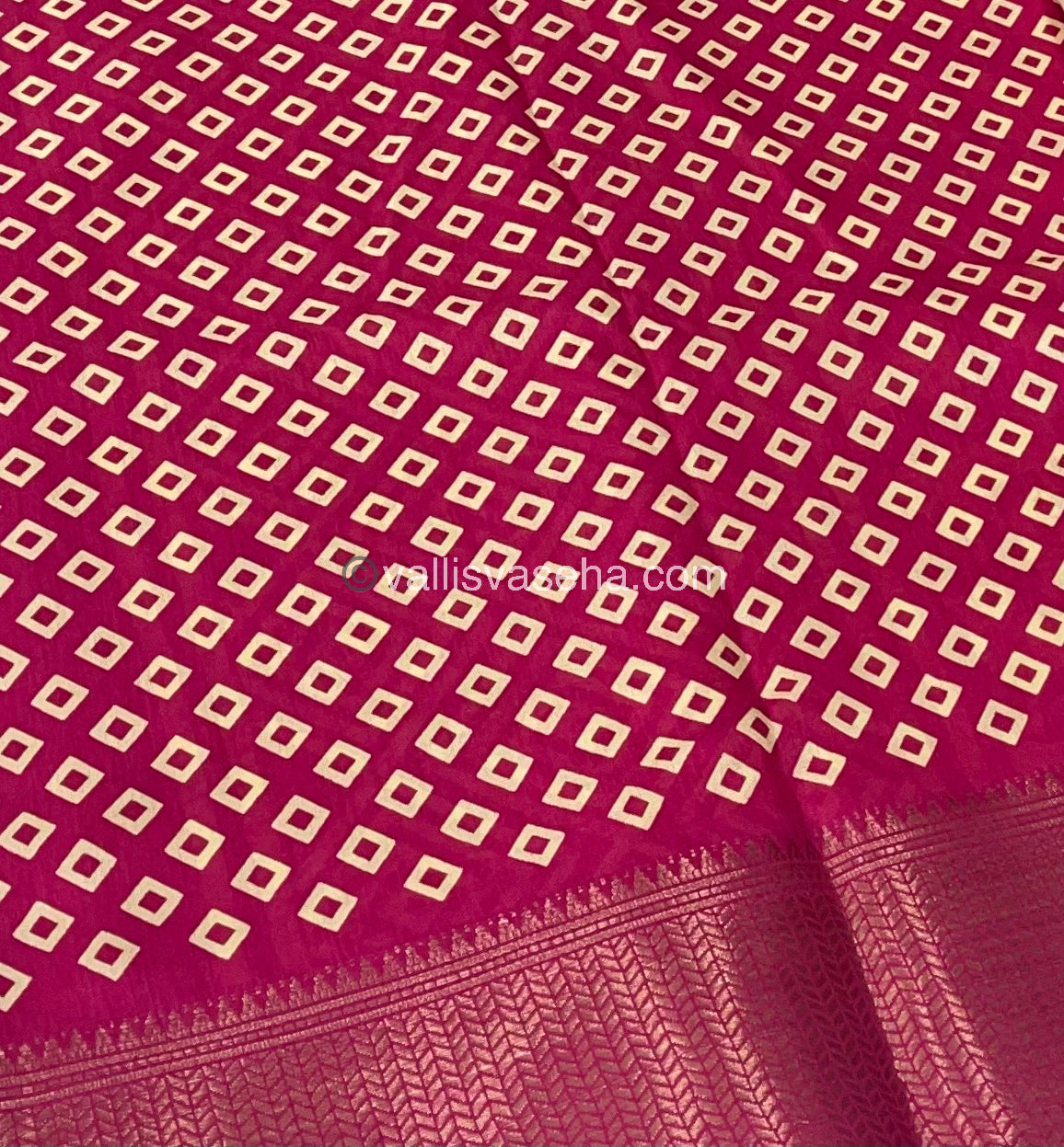 Semi Binny Silk | Pitchwai print | Happy sale | 30% less - VVHS003