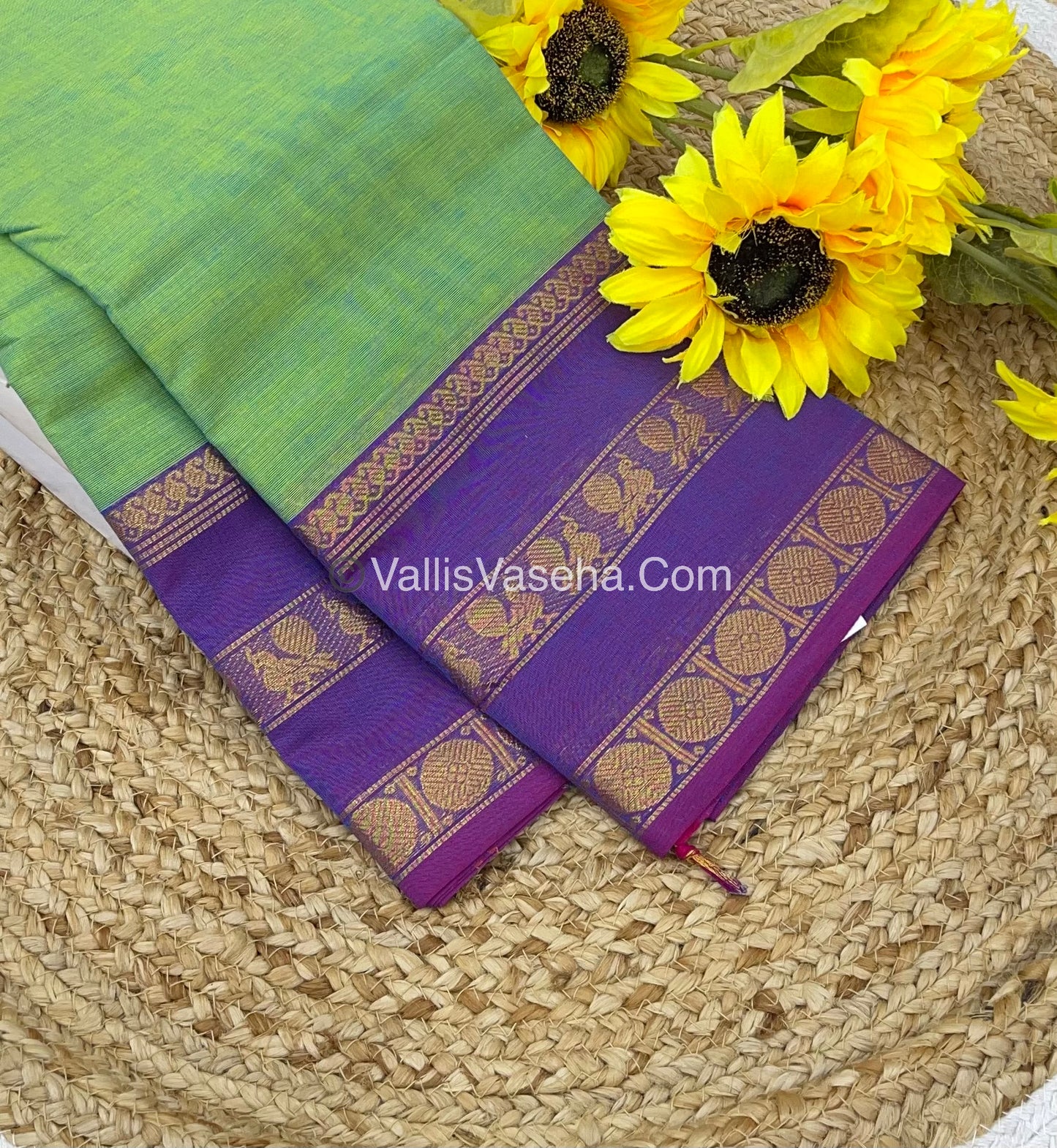Kanchi Cotton Saree - VVKCS008