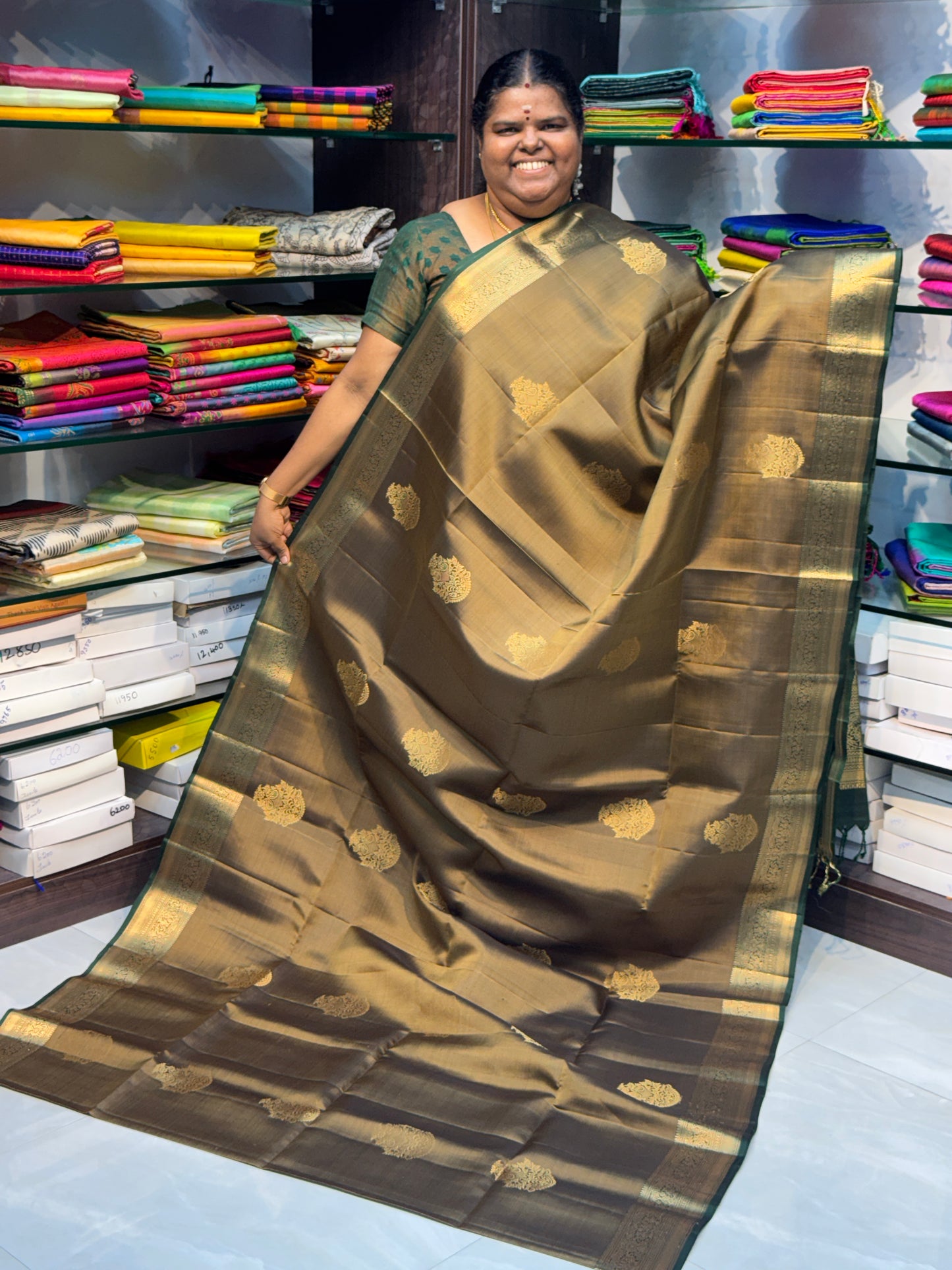 Pure Soft Silk Saree - Kanchi Border - VVPSS015