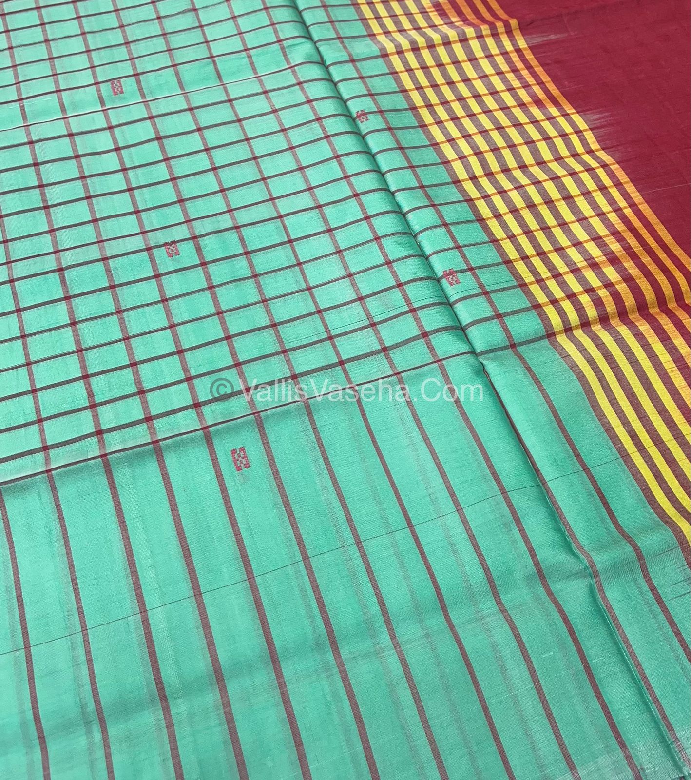 Vazhai Pattu Saree / Banana Pith - With Out Blouse - VVVPS001