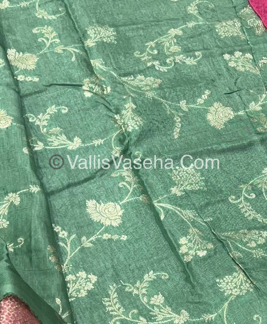 Semi Viscose / Semi Mysore Crepe Silk Variety - Embossed Design - VVSMC002