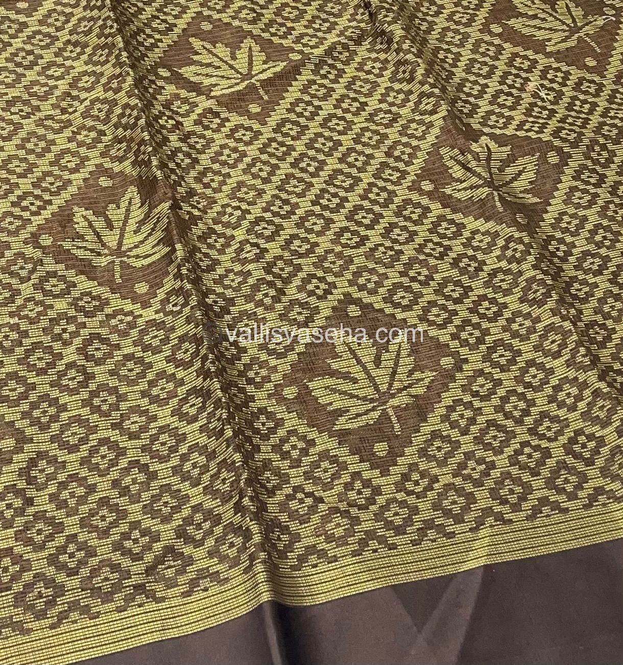 Mixed Cotton Brasso Saree - VVBS001