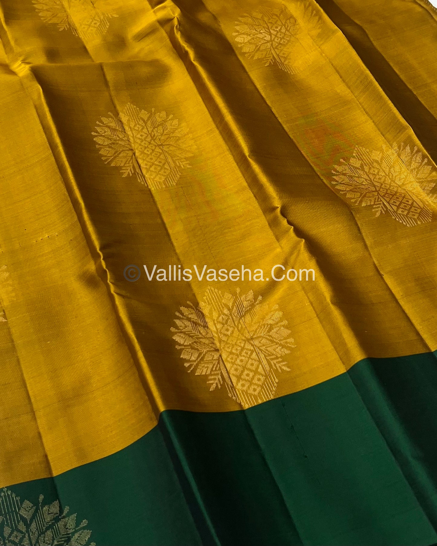 Half Mix - Pure Soft Silk Saree - VVPSS030
