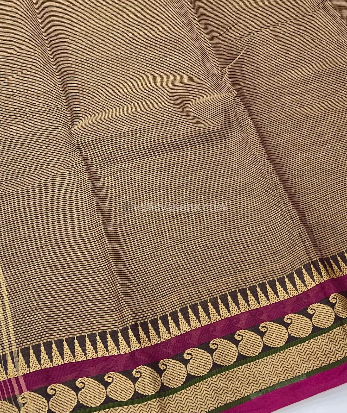 Kanchi Cotton Saree - VVKCS005