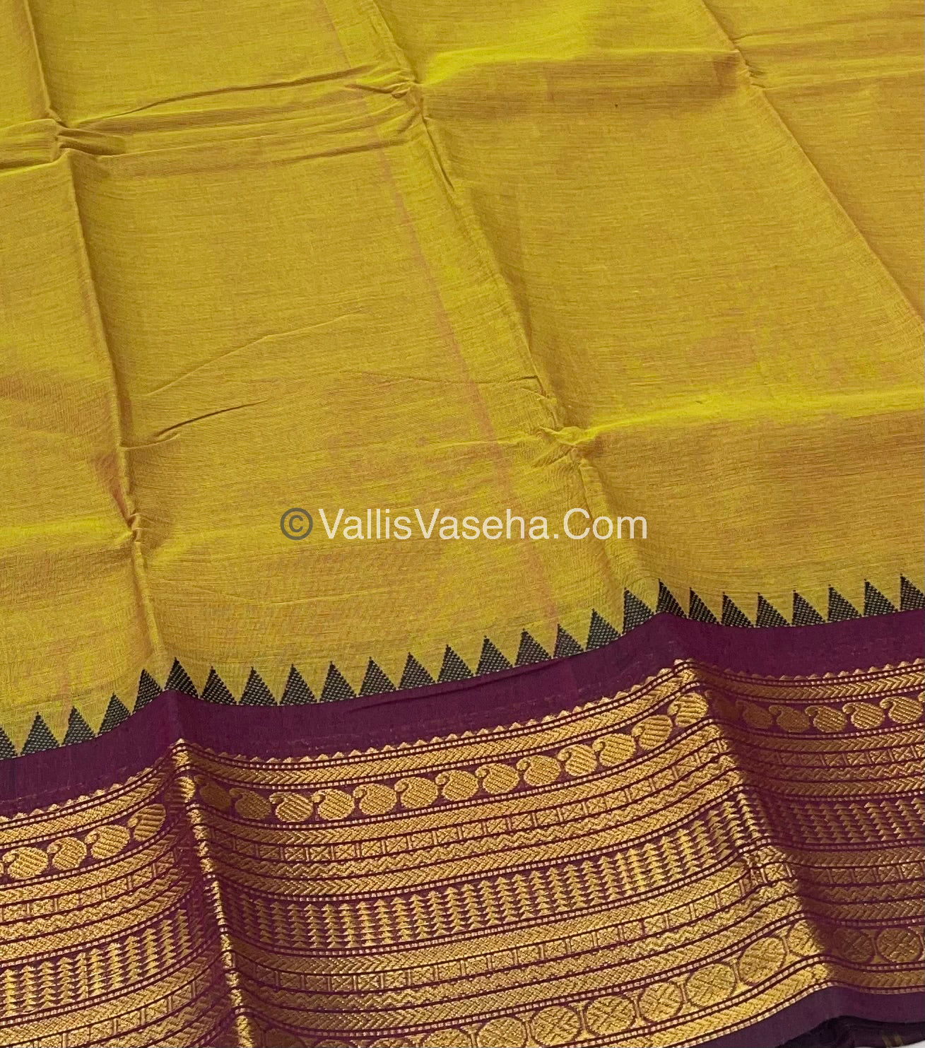 Kanchi Cotton Saree - VVKCS008