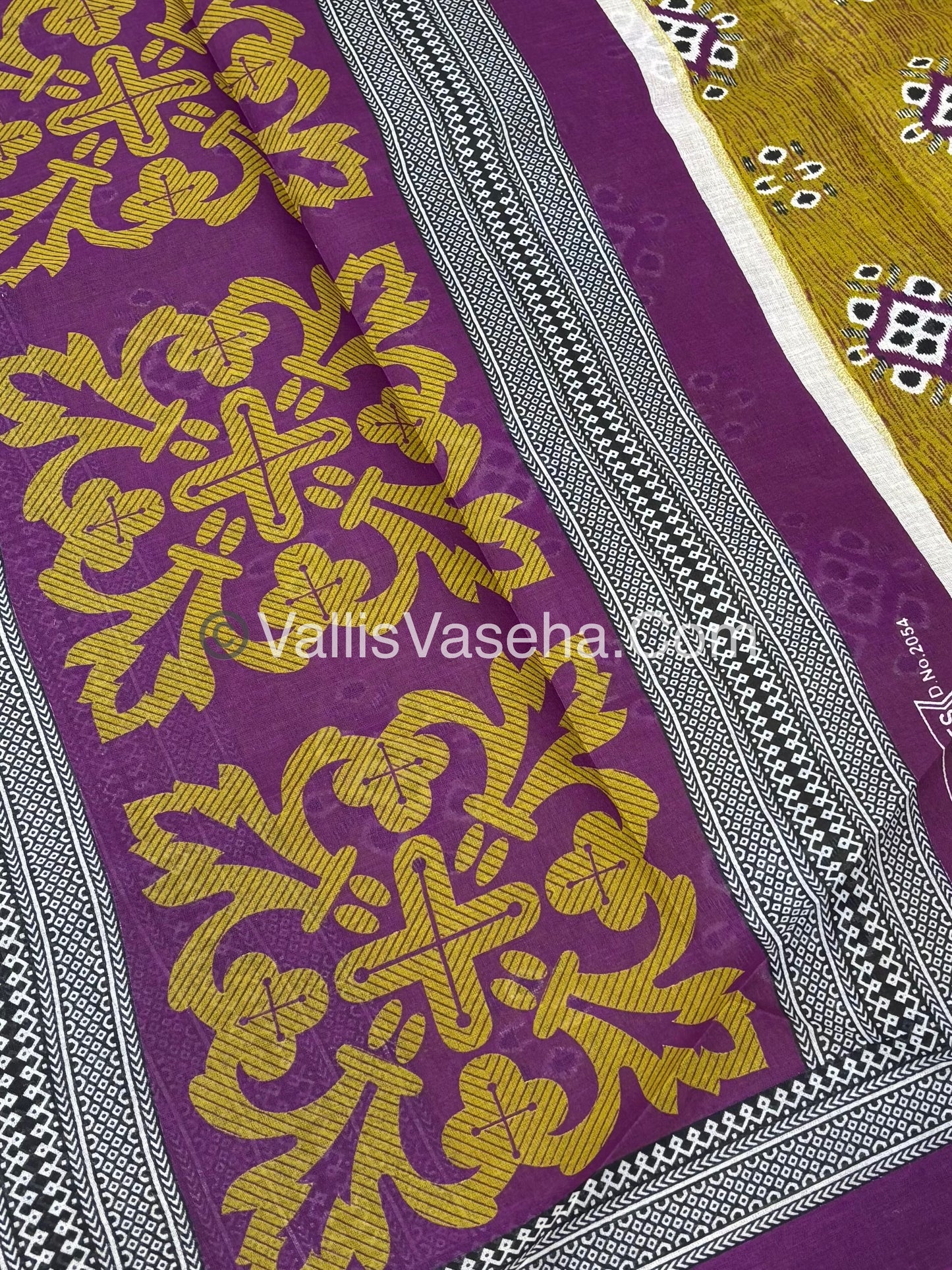 Pure Cotton Voile Saree | VVPVC001