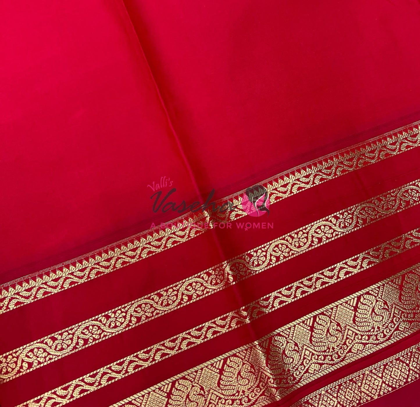 Semi Bridal Kanchi Silk - Korvai - Premium- VVSKS008