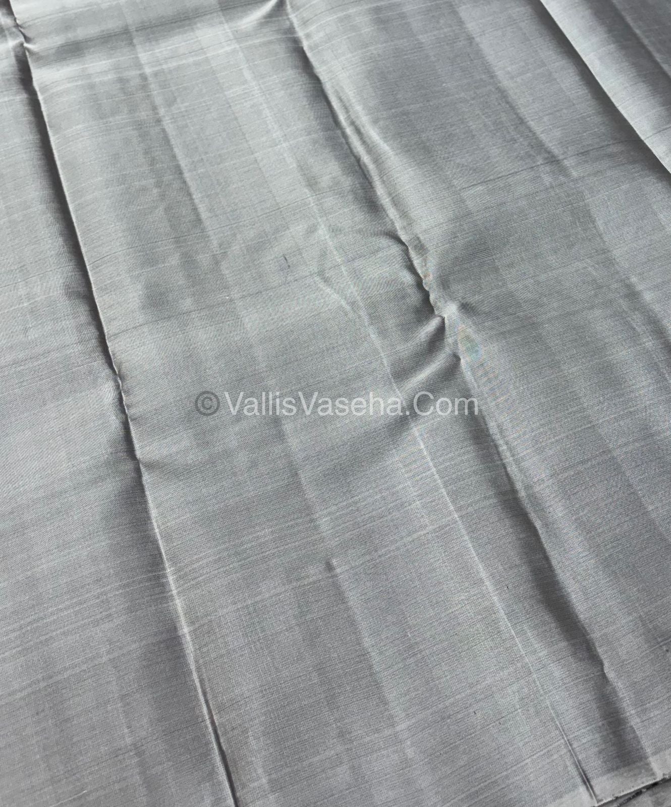Half Mix - Pure Soft Silk Saree - VVPSS054