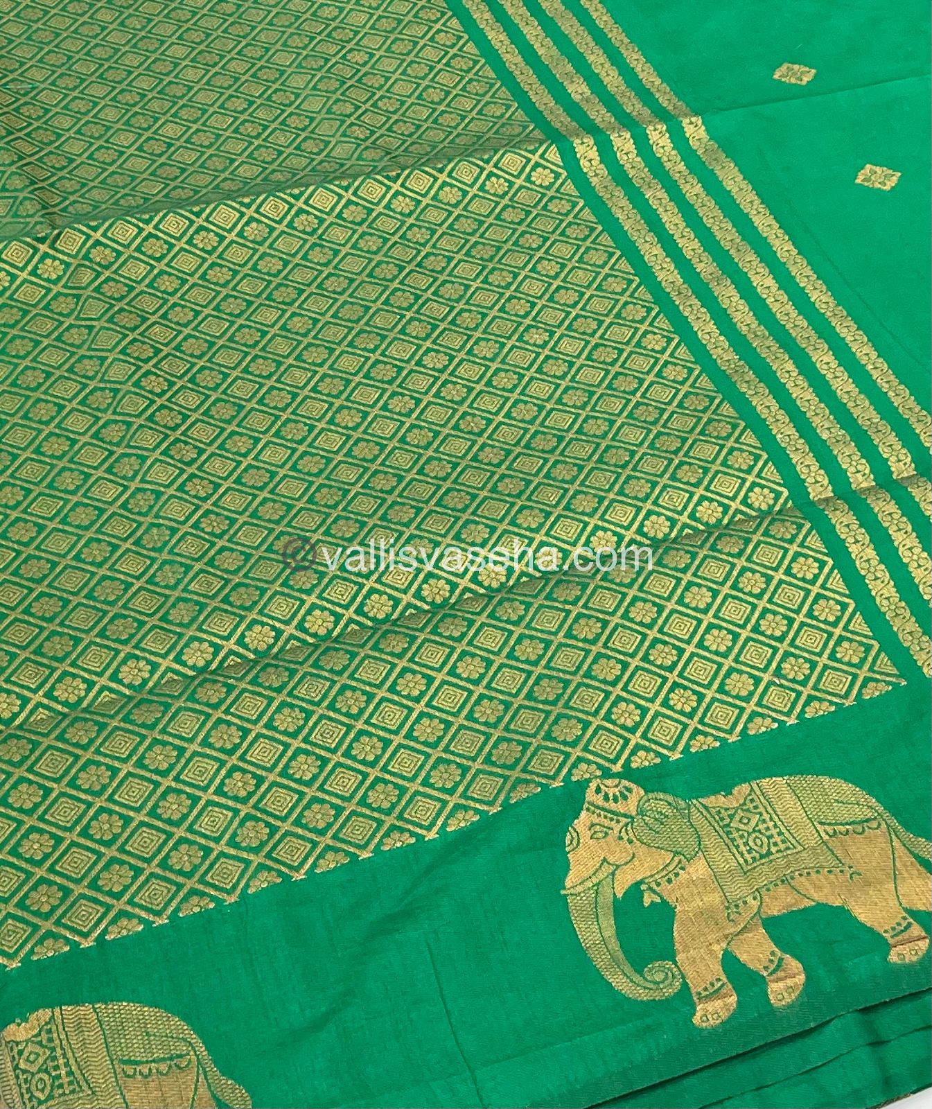 Mulberry Semi Silk - Green Shade - VVMSS001