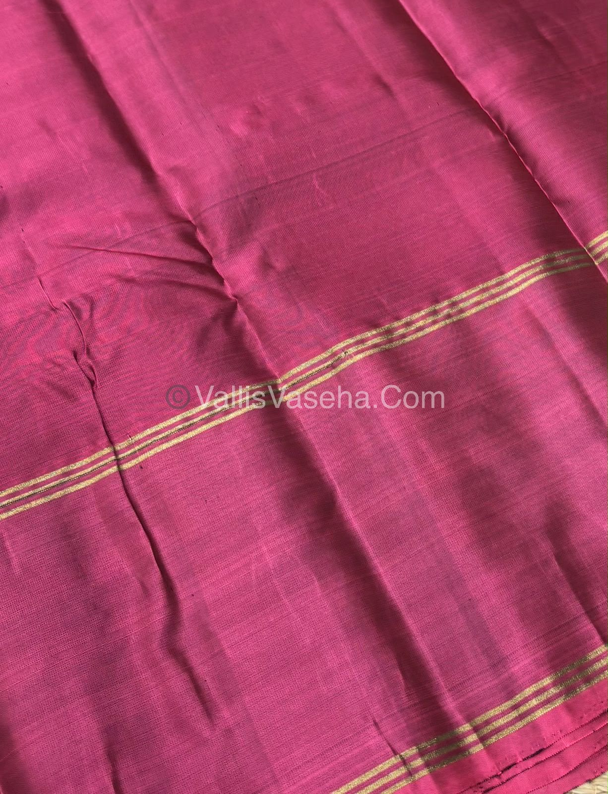 Half Mix - Pure Soft Silk Saree - Long Retta Petta Border with Butta - VVPSS076